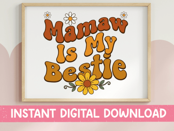 Mamaw Is My Bestie SVG Embroidery Review