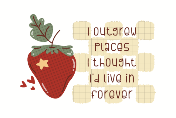 Outgrown Forever, Retro Strawberry Review