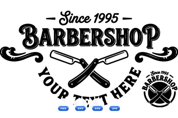 Retro Barbershop Logo Design Review