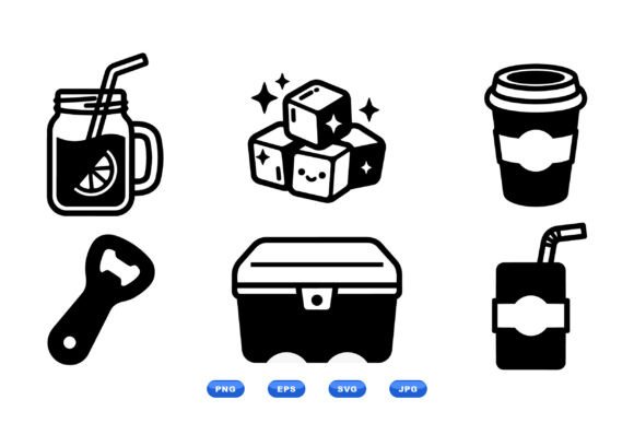 Retro Beverage Icon Pack: A Designer’s Embroidery Review