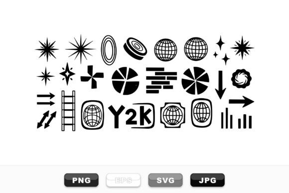 Retro Icon Vector Clipart Set Review