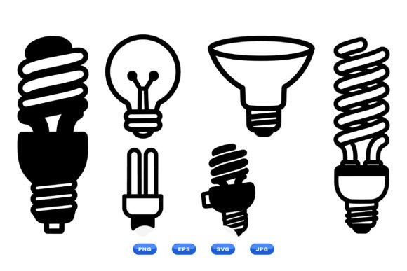 Retro Light Bulb Clipart Set Embroidery Review