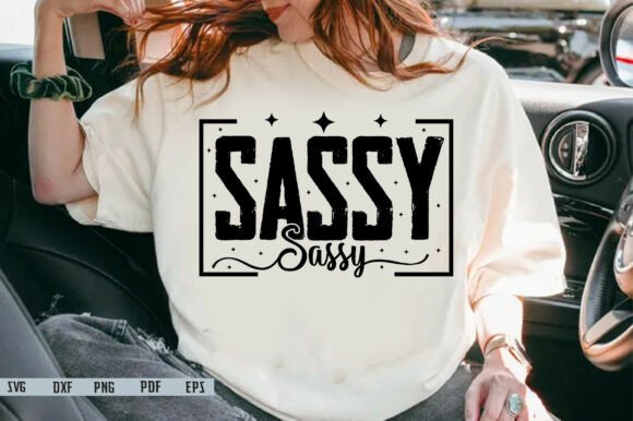Sassy Typography Design, Retro Trending